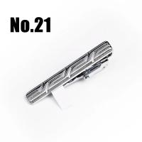 Nuevo Clips para corbata clásicos simples de 4cm, accesorios de Pin diario de Metal para hombre, regalo - details 23
