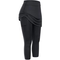Pantalones Cortos Deportivos para Mujer Shorts Elásticos de Cintura Alta, Transpirables, Informales, a la Moda, con Bolsillo, para Yoga y Correr al Aire Libre - details 2