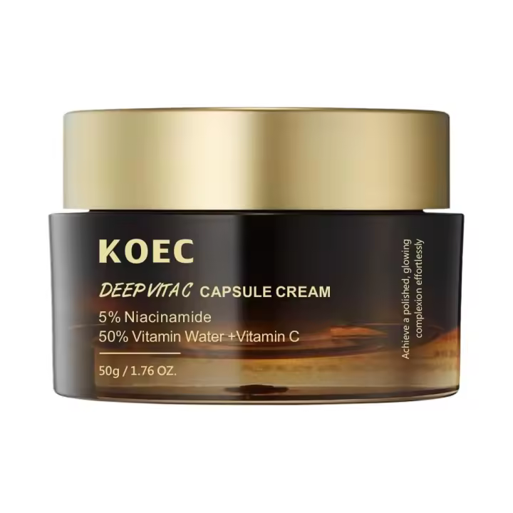 Crema en cápsula ZHZHo Deep Vita C, 5% niacinamida, 50% agua + vitamina C, 1.76 oz - 1