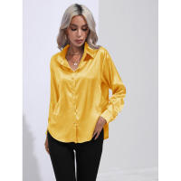 Camisa de satén para mujer, blusa de manga larga, nuevo estilo primavera/verano, ropa de mujer - details 14
