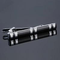 Clip de corbata clásico para hombre, varios tipos, chapado en Metal de lujo, diseño de cristal, regalo de boda - details 10