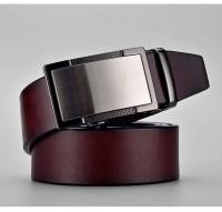Cinturón de Cuero de Vaca de Negocios para Hombres BUNO Hebilla Automática de Metal, Ajuste Perfecto para Jeans Alta Calidad Auténtica - details 13