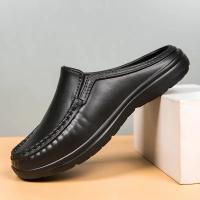 Zapatos De Chef Para Hombre, Zapatillas De Negocios, Cubierta Impermeable Para El Dedo Del Pie, Zapatillas Diarias De Talla Grande 39-46, Mocasines, Zapatos De Cocina A Prueba De Aceite - details 15