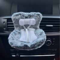 Bonito asiento de seguridad para muñeca de coche, resistente con cinturón de seguridad, modelo de silla de dibujos animados, fácil de instalar, ambientador anticaída, Clip de ventilación para viaje - details 2