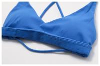 Sujetador de mujer con correa cruzada sujetador de yoga transpirable entrenamiento sexy espalda hermosa top de fitness - details 37