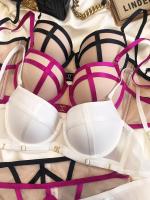 Conjunto de Sujetador de Vendaje Clásico Sexy Lencería de Moda para Mujeres Talla Grande - details 3