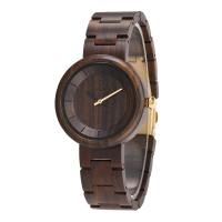 (Italia 2025 Novedades) reloj de madera de alta calidad para hombre - Diseño Único en Nogal Macizo, Movimiento MIYOTA Japonés, Pulsera de Madera Natural con Cierre Acero, Esfera Mineral 34mm, Ideal para Regalos de Lujo y Estilo Minimalista - details 6