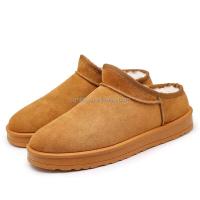 Nuevo Taza de mula de piel de invierno de alta calidad, Mokasin, zapatos de felpa HS para hombre a bajo precio, Euro - details 3