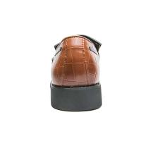 Formal para hombre en talla grande 38-48/6,5-14 con estampado de cocodrilo, cuero informal de negocios para hombre de alta calidad y a la moda - details 1
