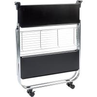 Servicio de cocina, almacenamiento, 2 estantes, 1 cesta de almacenamiento, con ruedas, cocina, sala de estar - Kitchen Wagon CW-005 - Marrón - details 17