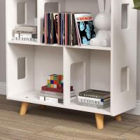 Estantería de Juguetes para Niños de 3 Niveles Organizador de Almacenamiento de 50kg con Techo - details 7