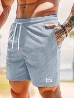 Pantalón Corto para Hombre Verano 2025 Pana Deportiva Ajustable Moda Casual Urbana - details 12