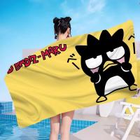 Sanrio Bad Badtz Maru Toalla Algodón Portátil Playa Gimnasio Natación Uso en el hogar - details 6