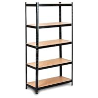 Almacenaje, 180X90X40cm, Metalica, Acero Galvanizado, Modular, 875kg de Carga, 5 estantes Ajustables, para Hogar, Trastero, Garaje (Acero, 90x40cm) - details 10