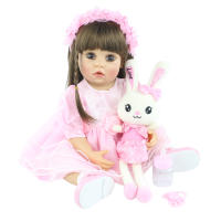 BZDOLL-Muñeca Reborn realista para niñas, juguete de 55 CM y 22 pulgadas, cuerpo de silicona suave completo, encantador, regalo de Navidad - details 13