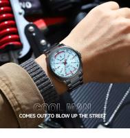 Reloj de Cuarzo Premium CURREN 8455 Diseño Analógico de Moda de Negocios de Ocio para Hombres - details 11