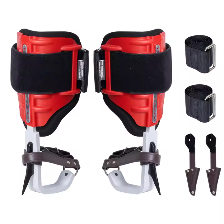SucceBuy Púas para escalar árboles, espolones para escalar, equipo arborista con correas y protectores para caza, recolección de frutas - 1