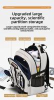Mochila escolar para adolescentes para niños y niñas, mochila grande y fresca para estudiantes con muchos bolsillos, mochilas para escuela secundaria universitaria - details 3