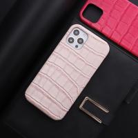 Funda de teléfono de cuero con textura de cocodrilo negro para iphone15 14 14ProMax 14Plus 13Promax 13 12 11, funda trasera de lujo a prueba de golpes - details 4