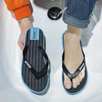 Nuevas chanclas para hombre 2025 verano simple antideslizante chanclas para hombre de gama alta versátiles playa zapatillas frescas. - details 5