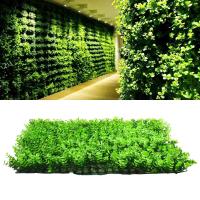 Tapete para plantas artificiales de 40x60cm, valla de césped de pared verde, panel Foley, decoración del hogar, plantas falsas, césped de jardín simulado - details 4