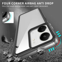 Funda de TPU y Acrílico Transparente Para Xiaomi Redmi 13C - details 6