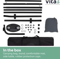 Hamaca de Acero Sólido Portátil Hamaca para 2 Personas con Mesa Auxiliar - details 51