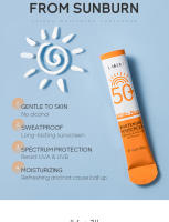 10 palos de Protección solar Facial, SFP 50, Antiedad UV (8,3 ml), 0% Residuos, protector solar hidratante y resistente al agua - details 2