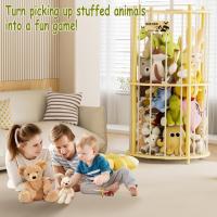 Almacenaje Juguetes de madera, Caja de Juguete Extra Grande, para Niños Niñas, para Guardar Juguetes y Almacenar Peluches o Pelotas - details 2