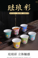 Juego de caja de regalo de taza Personal de té de degustación de taza de té Master Kung Fu de cerámica esmaltada - details 0