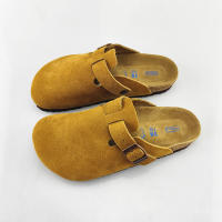Zapatillas de Cuero Suave Antideslizante Zapatos de Playa para Hombres y Mujeres en Verano - details 3