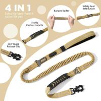 Collar táctico de nailon resistente militar para perro, entrenamiento reflectante estable clásico, pastor alemán - details 18