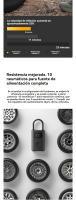 Bomba de aire de coche inalámbrico portátil, pantalla Digital inteligente, bomba de aire iluminada de emergencia para exteriores - details 2