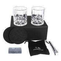 día del padre,Juego de vino de piedra de vino helado Caja de regalo de copa de vino de copa de whisky - details 8