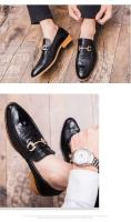 2024 Moda Tablet Formal Hombres Casual Diseñador Vestido Cuero Oxford Zapatos de Negocios - details 4