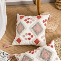 Cojín Bohemio de Terciopelo Almohada de Sofá de Estilo Étnico para Sala de Estar - details 12