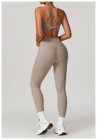 Pantalones de Yoga de Cintura Alta Ajuste Ajustado para Abdomen y Cadera Secado Rápido - details 5