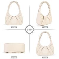 Bolso de nube arrugada, bolso de hombro con diseño de nicho francés, bolso de axila a la moda para mujer, nuevo bolso versátil de moda 2025 - details 6