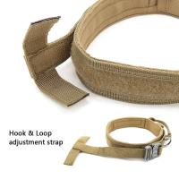 Collares tácticos militares nailon perros, Collar de entrenamiento duradero mascotas, ustable para perros medianos y grandes, - details 8