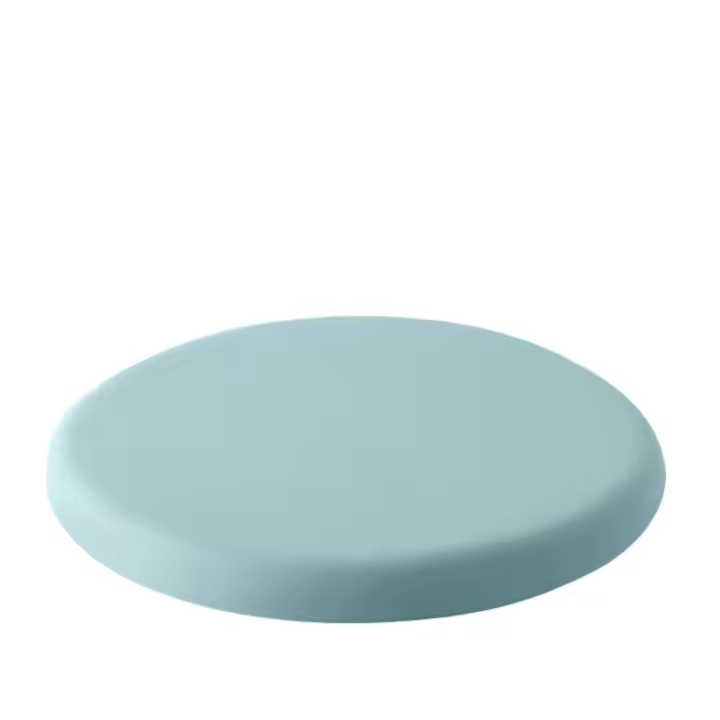Cojín de asiento para hemorroides, cómodo y grueso, taburete redondo ergonómico suave, cojín antideslizante de rebote para silla de oficina, sedentario - 1