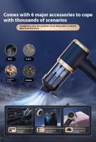 Aspiradora de Mano Inalámbrica Ligera Recargable por USB Potencia de Succión de 1800-2000 Watts - details 1