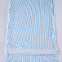 BUNO-Pantalones de encaje a rayas para mujer, Pantalones rectos de pierna ancha con cintura elástica y cordón, ropa de calle holgada para primavera y verano, pantalones de chándal informales - details 30