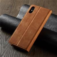 Funda tipo billetera fina de piel de ante para iPhone 11 12 13 14 15 16 Pro Max Mini XR XS 8 7 6s 6 Plus SE 2020 5S funda con tapa imán fuerte - details 8