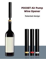 Desarrollo Tecnológico Genial Herramientas de Presión de Aire Abrelatas de Botella de Vino Accesorios de Cocina y Barra Herramientas para Extraer Tapas de Vino Material de Acero Inoxidable Productos Normales - details 0