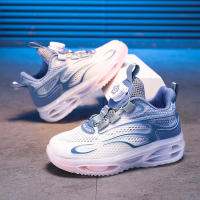 Calzado deportivo para exteriores, cómodos zapatos para correr para niños, antideslizantes y resistentes al desgaste, con superficie de malla transpirable - details 7