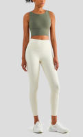 Hamidou Sujetador deportivo Sexy para mujer, Top elástico ajustado para gimnasio, sujetadores de Yoga, Top corto, ropa elástica, ropa interior deportiva para mujer - details 17