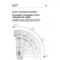 Cepillo de Limpieza Eléctrico Automático de Rotación Telescópico y Inalámbrico para Dispositivos de Limpieza - details 6