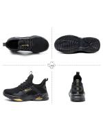 Zapatos de Trabajo para Hombres con Punta de Acero a Prueba de Golpes y Anti-perforación Transpirables Cómodos con Suela Suave Zapatos de Seguridad Protectoros para Hombres Hechos en China - details 11