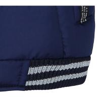 Chaqueta De Algodón Grueso Para Niños Con Cara Sonriente Y Cuello Alto a Prueba De Viento Y Térmica Moda Invierno Con Mangas Largas Y Cierre De Cremallera - details 9
