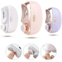 Cortauñas eléctrico 2 en 1, cortauñas antisalpicaduras para manicura, tijeras para dedos de los pies de bebé, herramientas para cortar uñas gruesas y pedicura - details 0